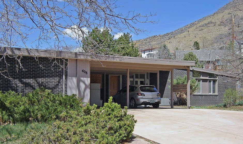 Carport prior to insensitive renovation