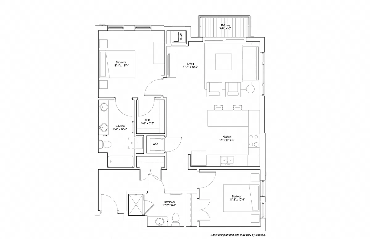 Floor plan B7