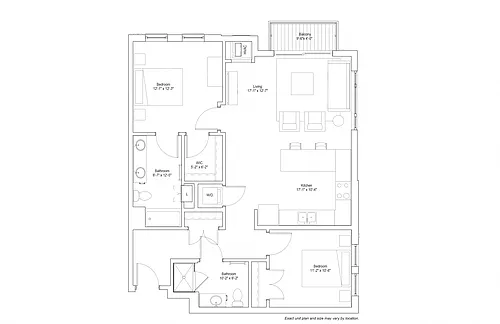 Floor plan B7