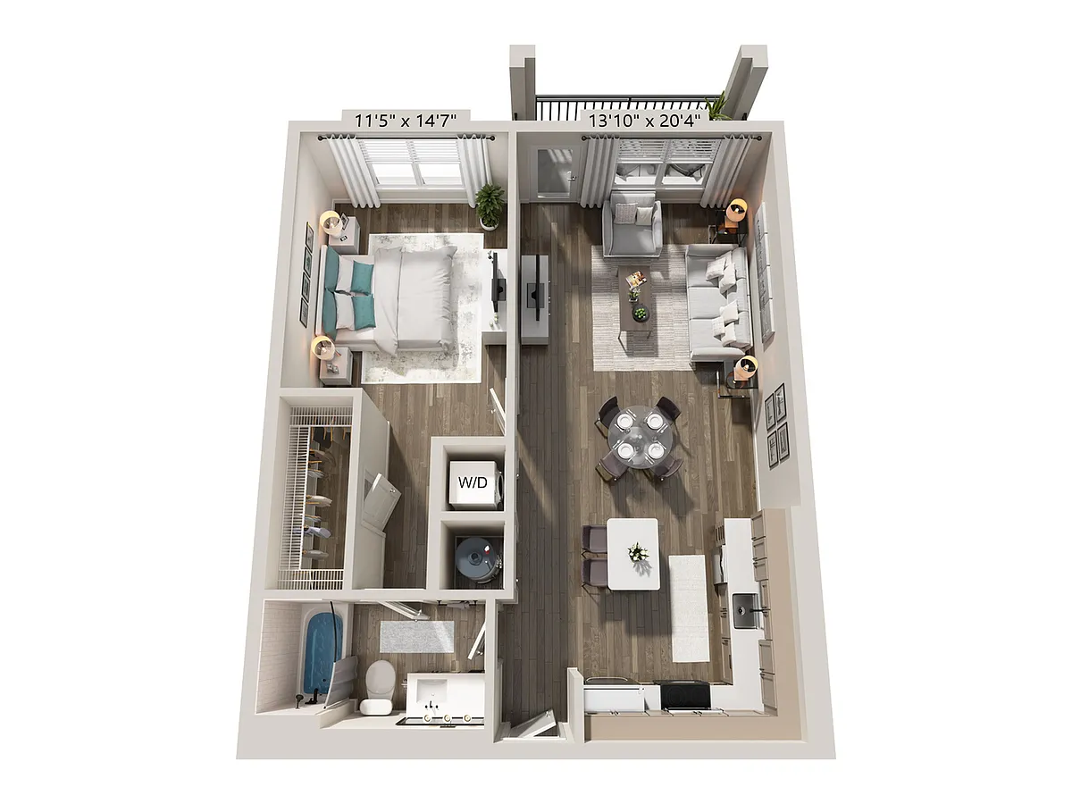 Floor plan A12
