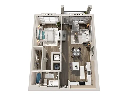 Floor plan A12
