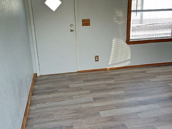 Front door and the living room