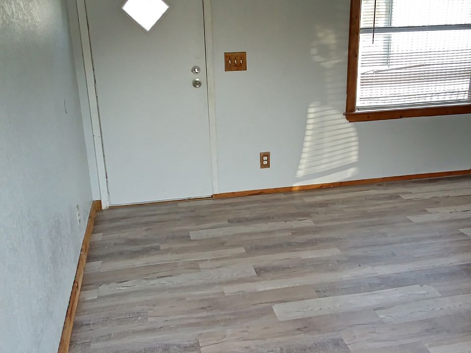 Front door and the living room