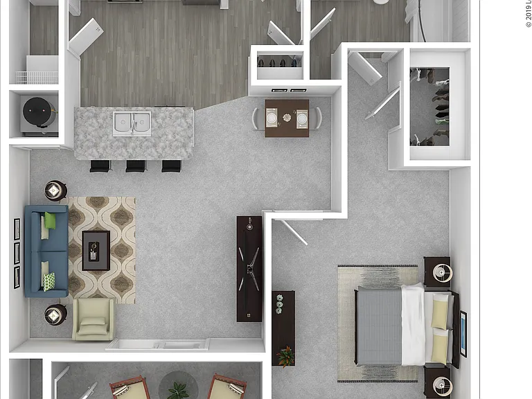 A1 3D Floor plan A1 3D Floor plan