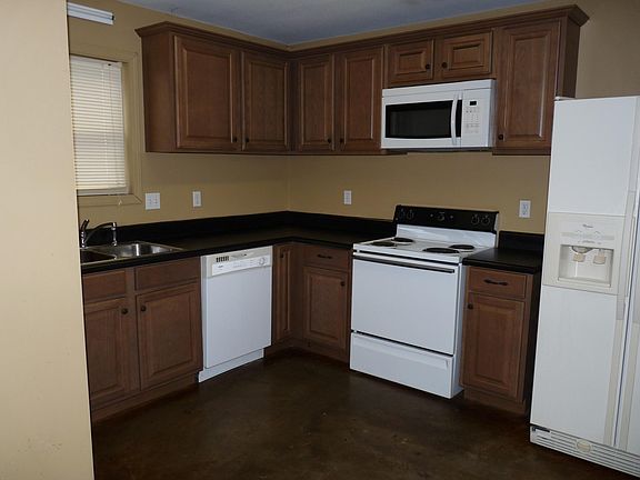Kitchen with electric appliances