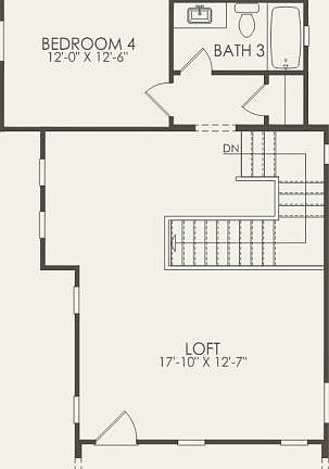 Third Floor 4 br 3.5 ba