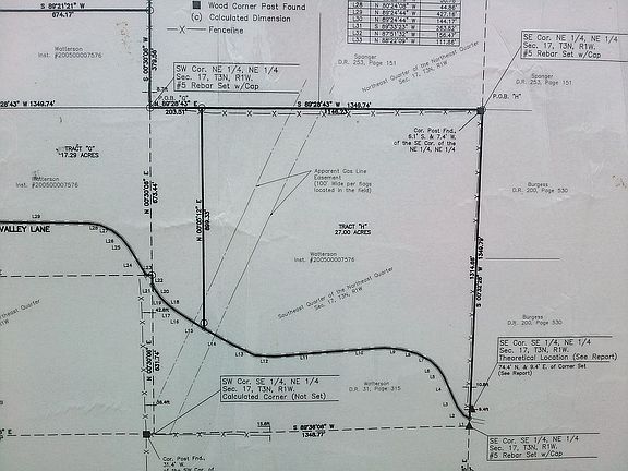 Tract 8 measured at 27 acres