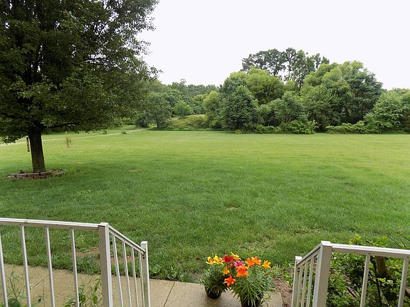 From the porch looking toward the road