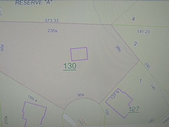 Property map of barn
