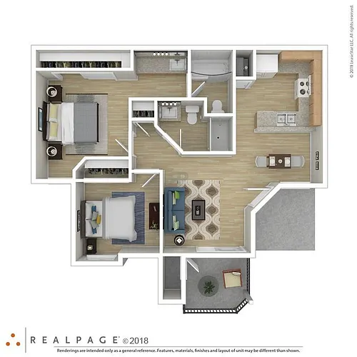 Floor plan 2X2