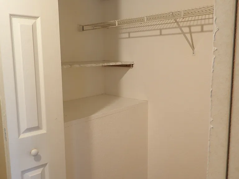 ONE MASTER BEDROOM CLOSET