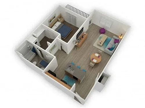 Floor plan Sunset