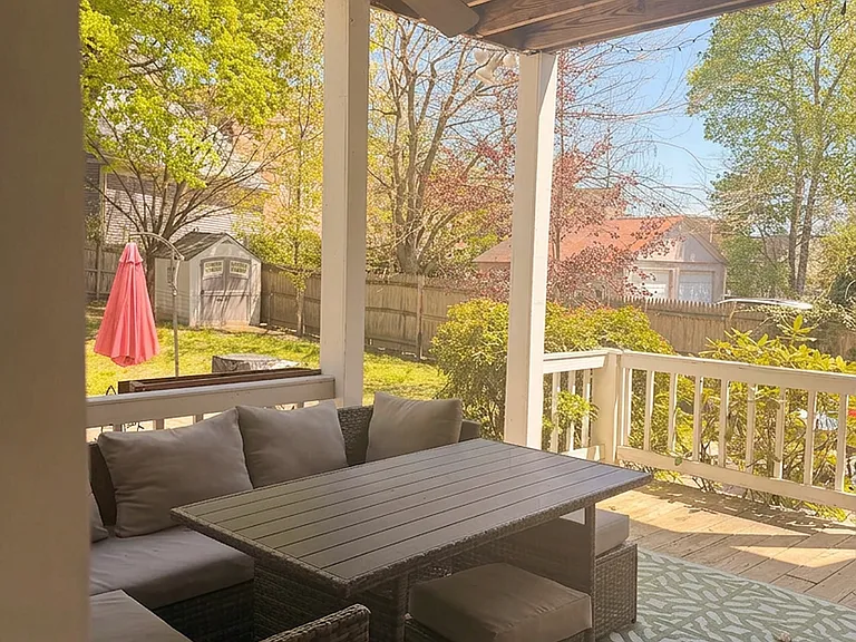 Back porch - 1st floor