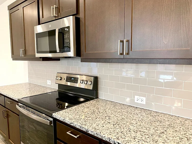 Brand new appliances and modern finishes.