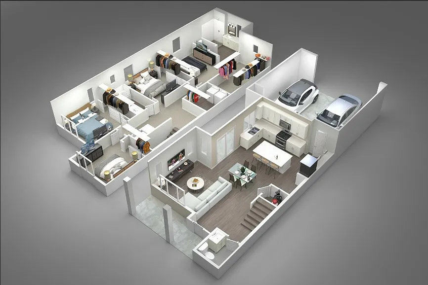 Floor plan Santa Barbara