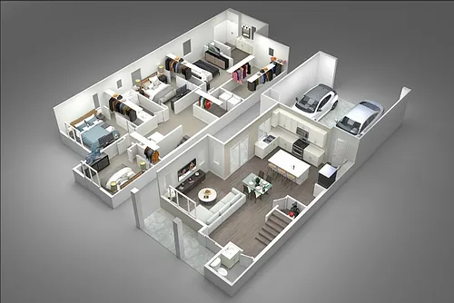 Floor plan Santa Barbara