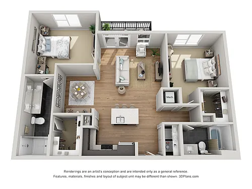 Floor plan B2