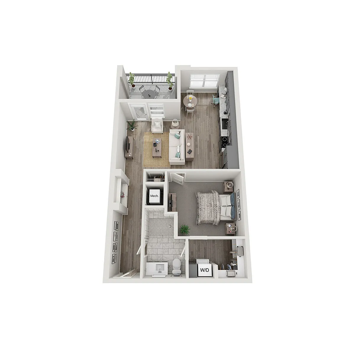 Floor plan 2A8
