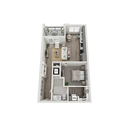 Floor plan 2A8