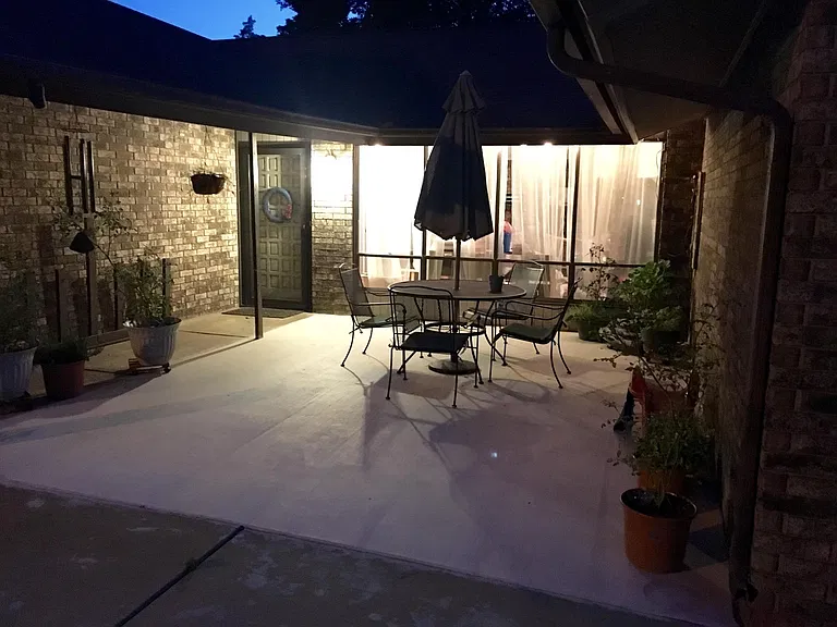 Front patio
