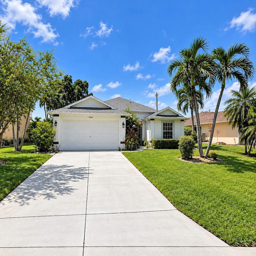 Beautiful 3-Bedroom SW Cape Coral Home Screened Lanai, 2-Car Garage & Tropical Yard! — Photo 1