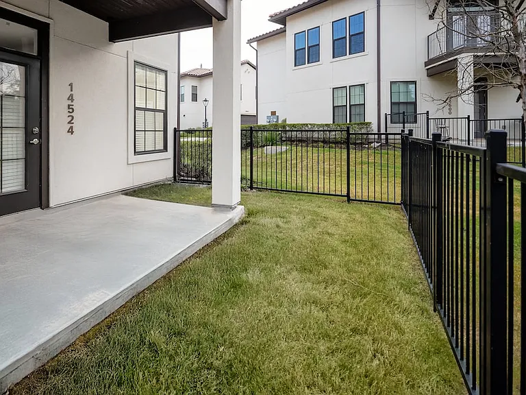 All homes include fenced-in yards