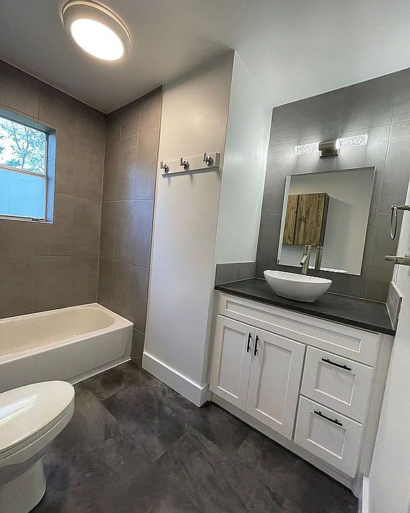 Renovated bathroom