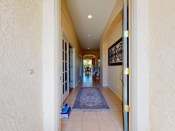 View from entry to kitchen