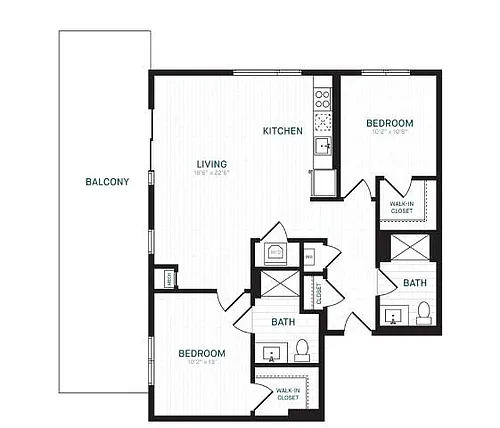 Floor plan B7
