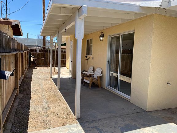 Private back patio with washer & dryer hookups.