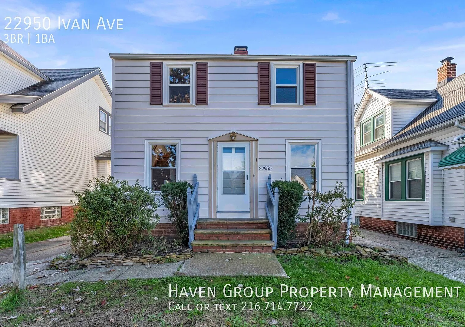 22950 Ivan Ave, Euclid, OH 44123 - Spacious 3-bed 1-bath single-family home! — Photo 1