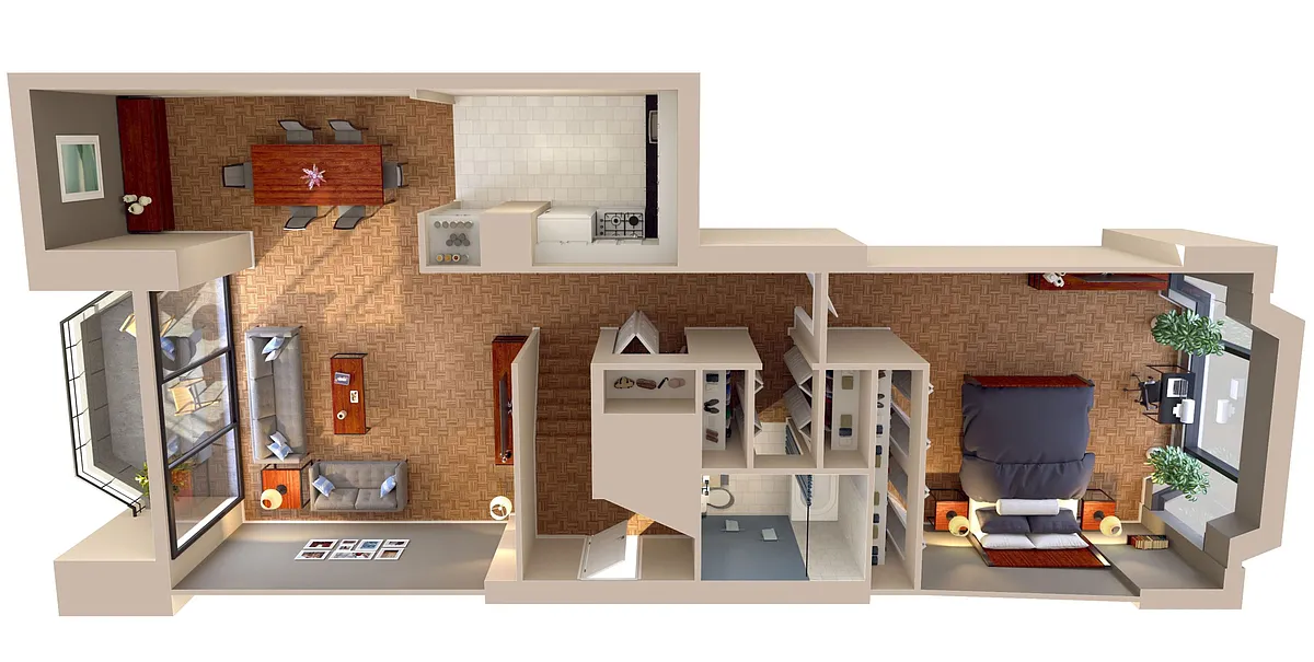 Floor plan Connecticut Duplex