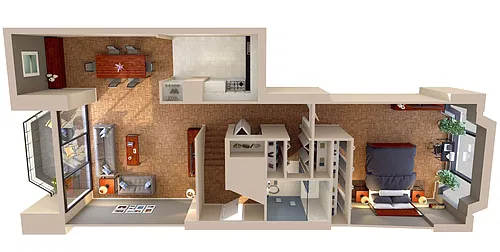 Floor plan Connecticut Duplex