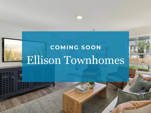 Homes Available Soon, Ellison Townhomes