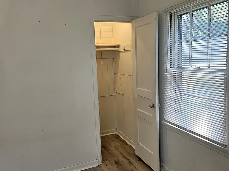 SE bedroom with closet view