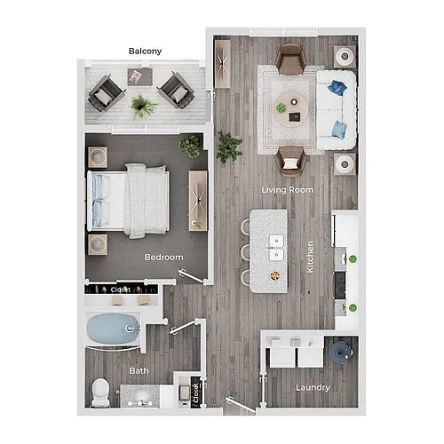 Floor plan A5- Coneflower