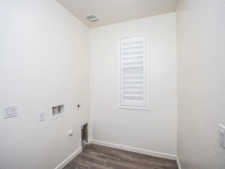 Laundry area