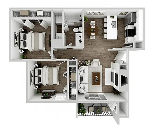 Floor plan The Camden