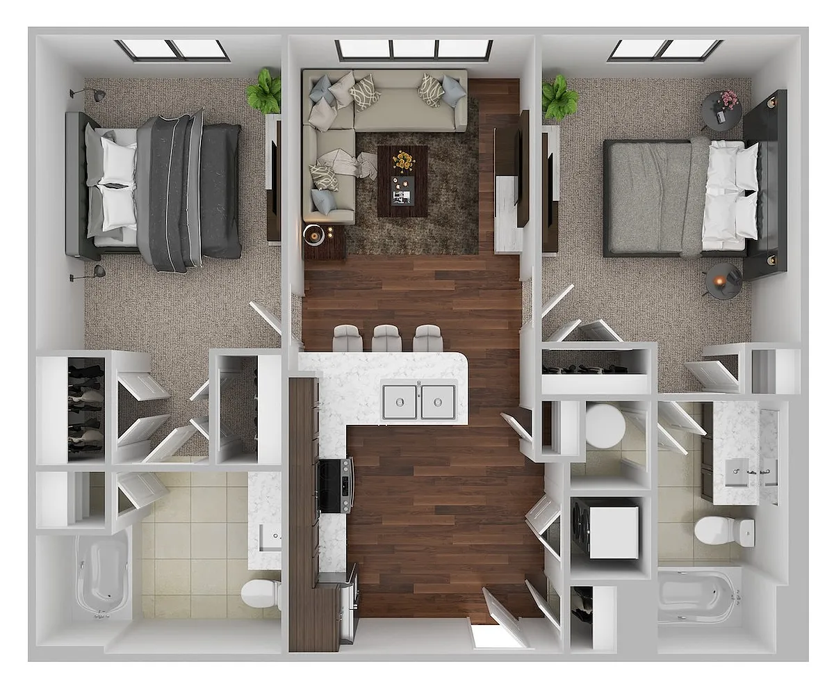Floor plan Roxboro