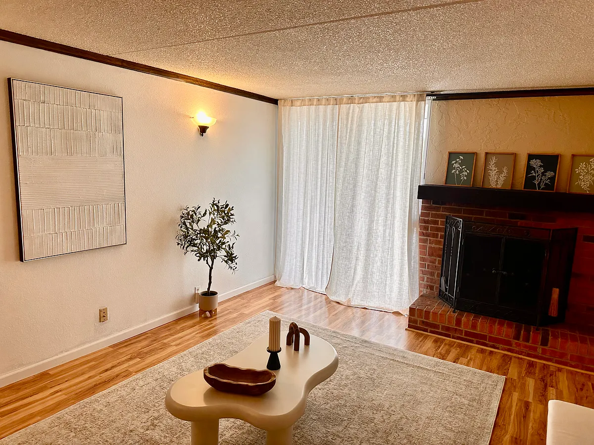 Living area (comes unfurnished) - 805 29th St #354