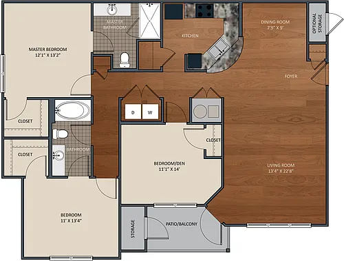 Floor plan The Kingston