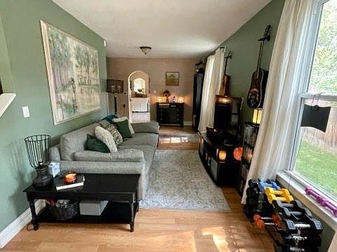 Inviting living area with great light.