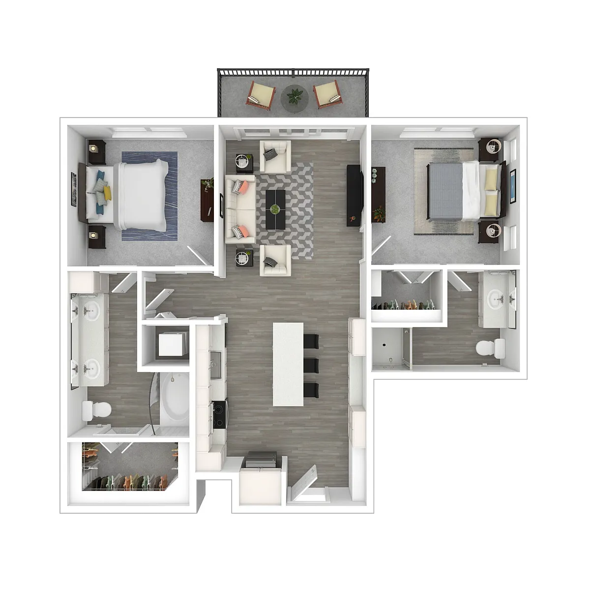 Floor plan B1