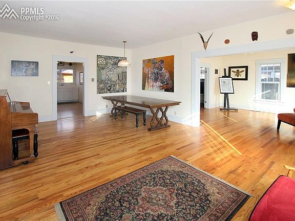 This home has a large living area with plenty of room for dining and entertainin