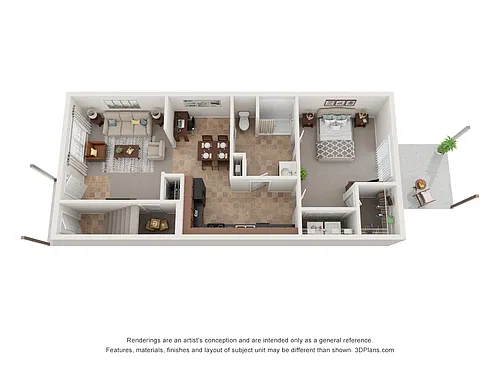 Floor plan Dunwoody A