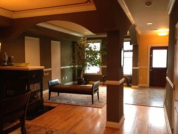 Living and Dining Room with Gas Fireplace