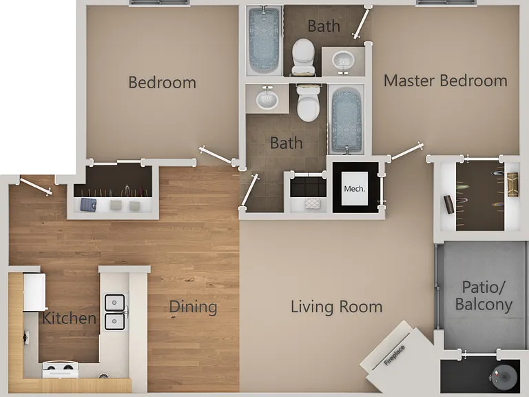 California Place Apartments — Photo 33