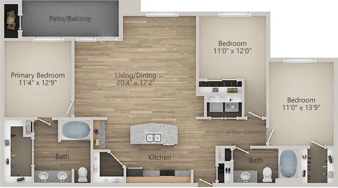 Floor plan Tuscany B