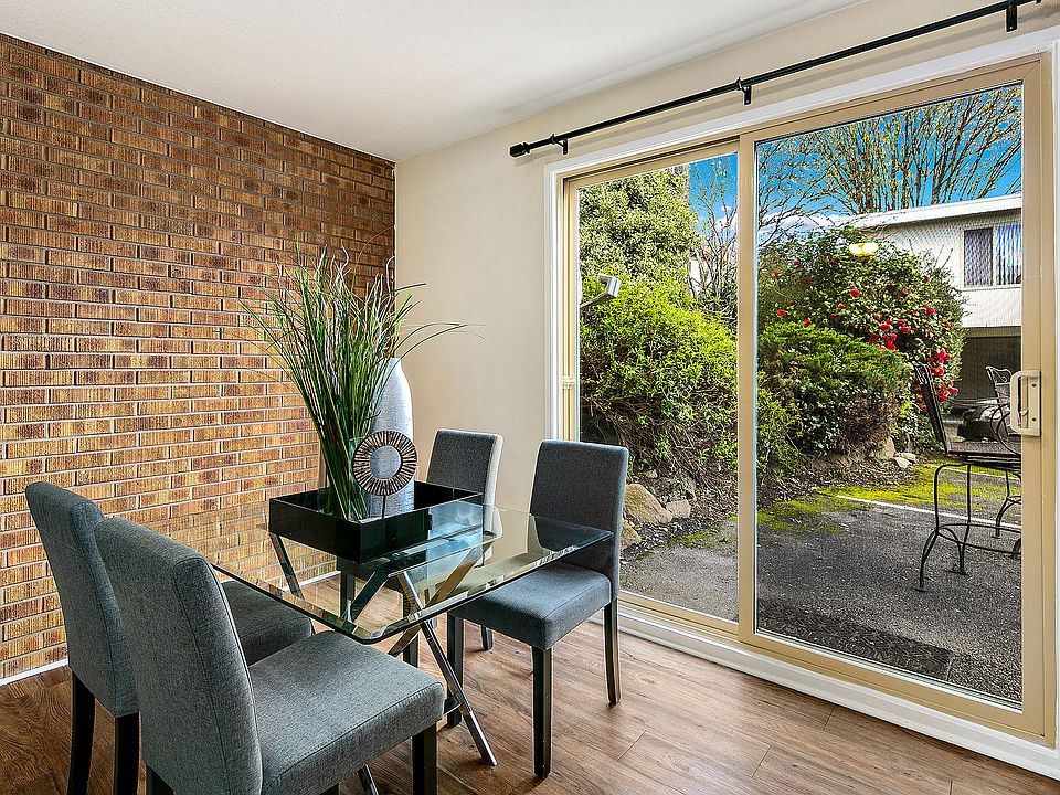 Sliders to parking and patio.