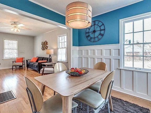 Custom wainscotting.